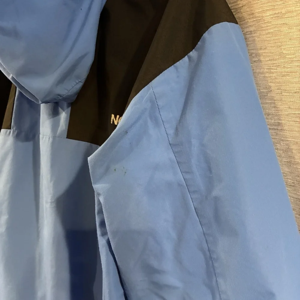 Vintage The North Face Jacket Mens Large Blue Black Mountain Guide Gore-Tex 90's